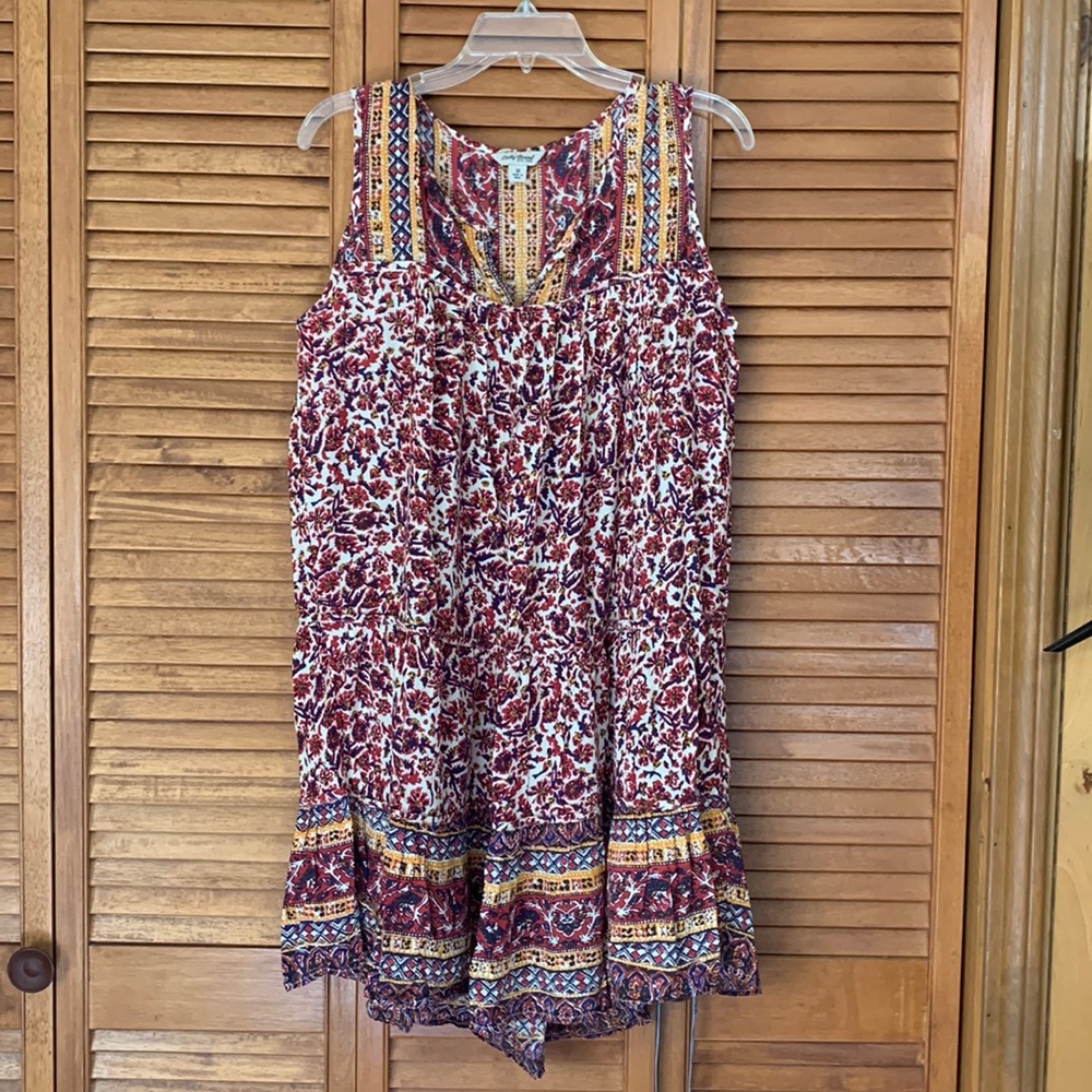Lucky Brand block print dress